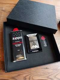 Подарочный набор Zippo с гравировкой эмблемы