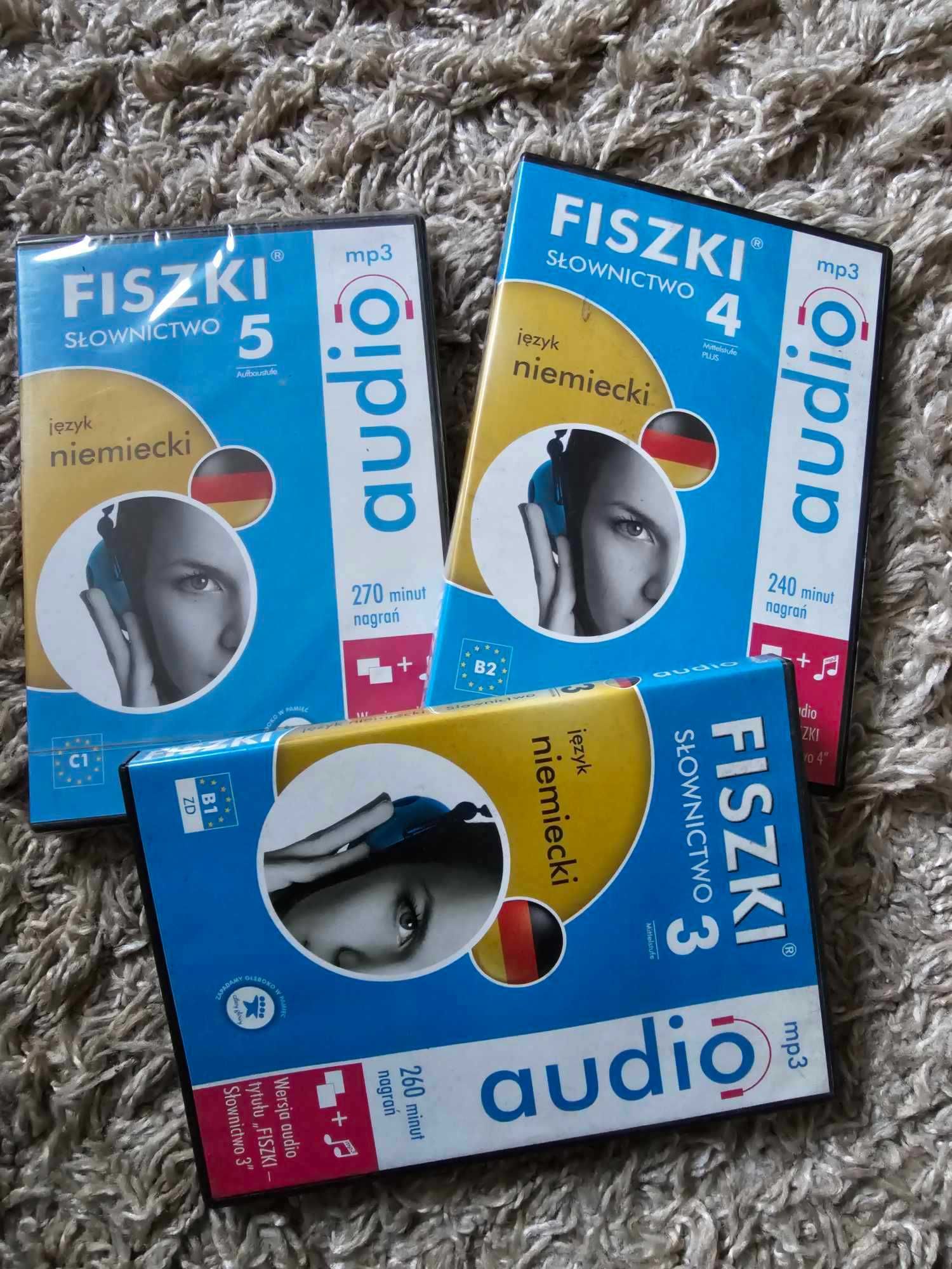 Fiszki audio język niemiecki 3,4,5