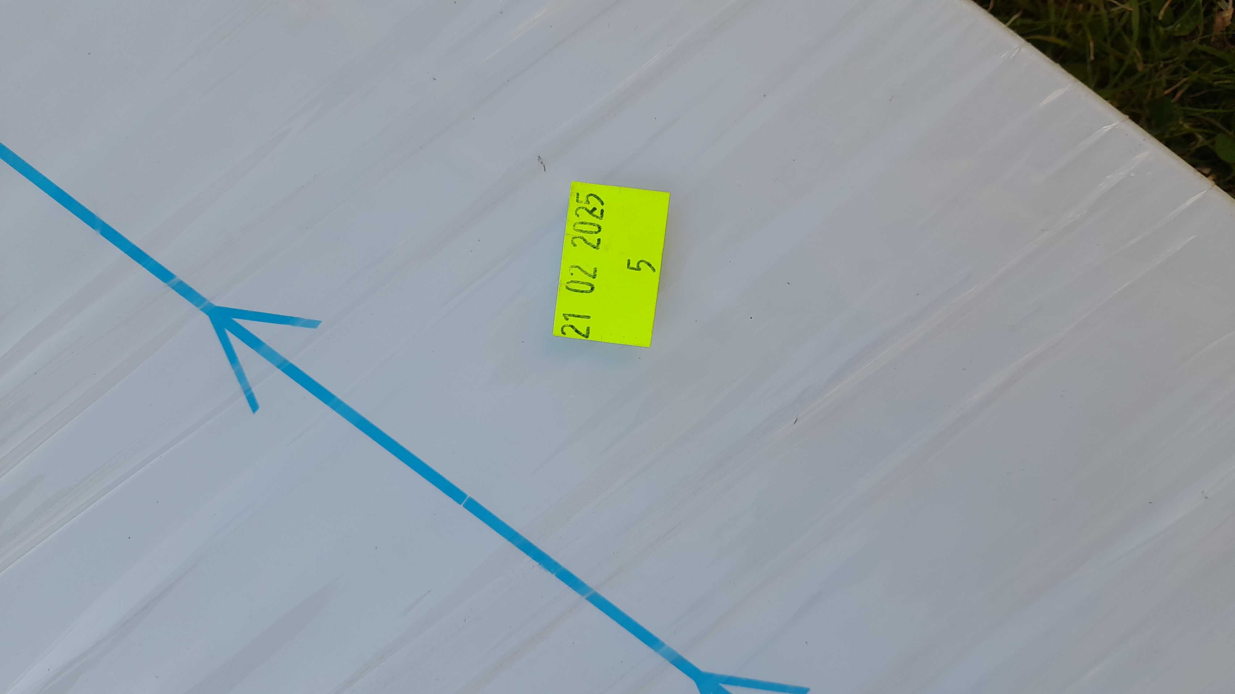 Parapety zewnętrzne aluminium ciemny brąz nowe szerokość 27,5 cm
