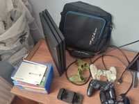 PS4Pro+2 геймпади (ориг)+ диски+ сумка+зарядний пристрій