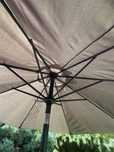 Parasol tarasowy zielony