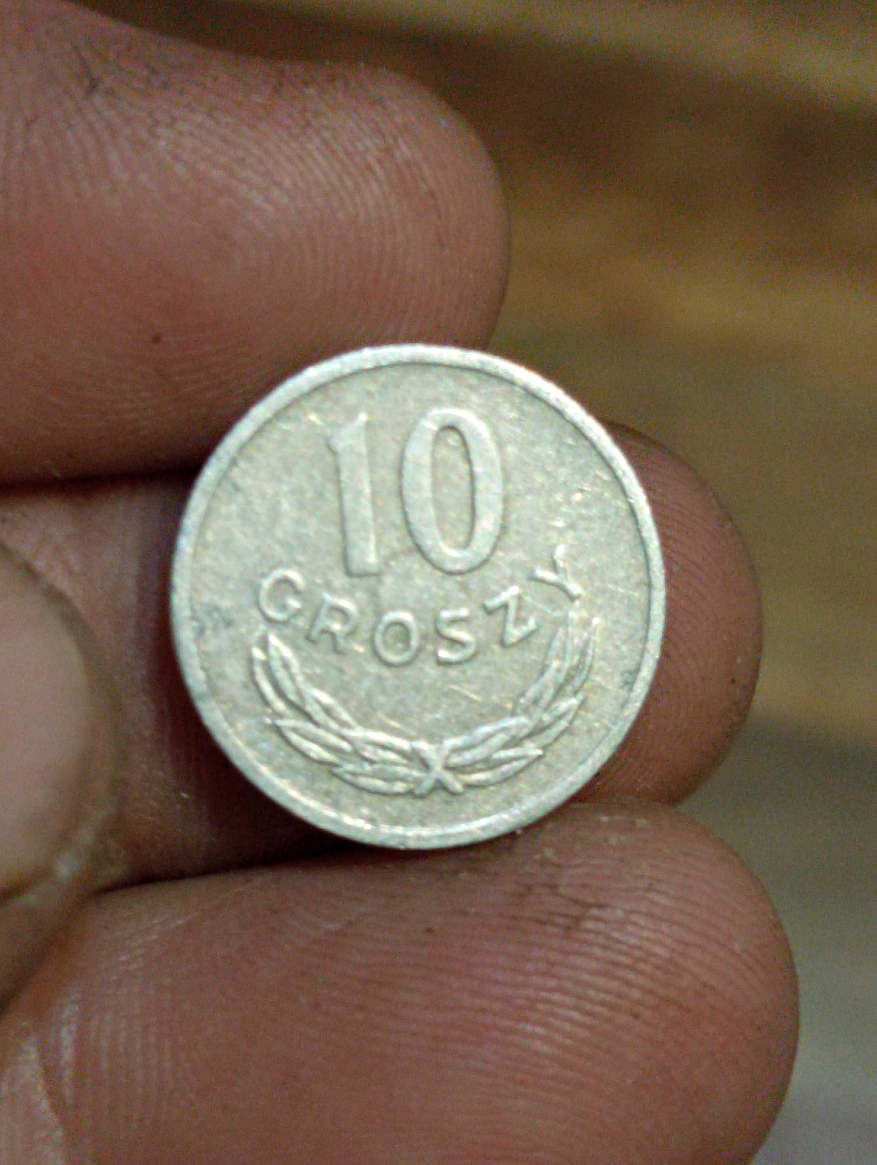 Moneta 10 groszy 1970 rok