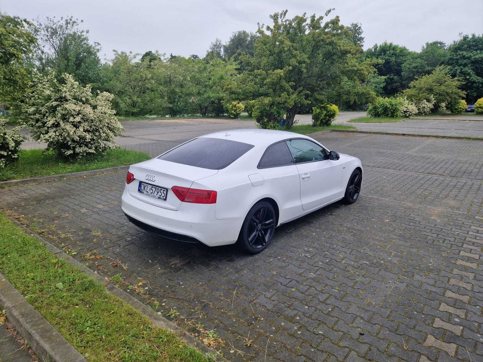 Audi A5 2.0 TDI 177 KM | Biały | S-LINE