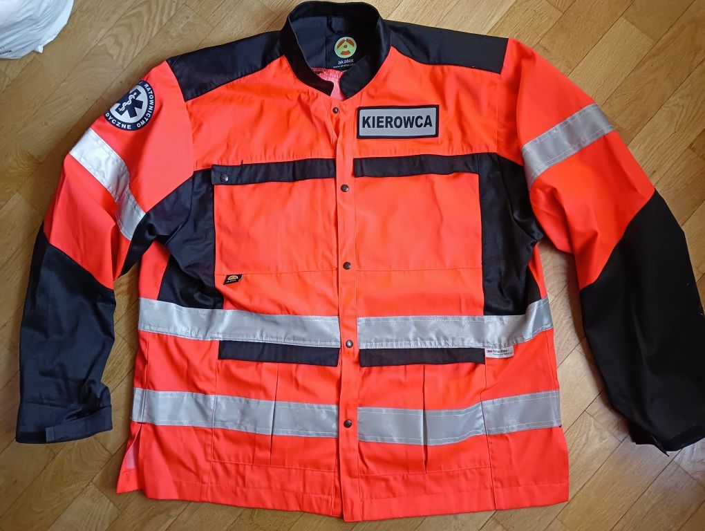 Nowa ubranie robocze XL/XXL pogotowie ratunkowe ratownik kurtka bluza