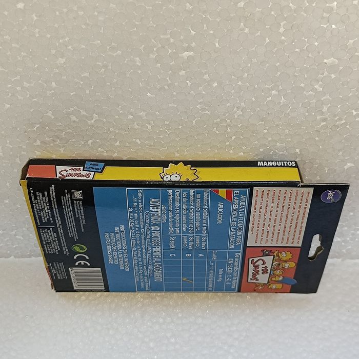 Braçadeiras The Simpsons 2005 Vintage Modelo Azul Bart Stock Antigo