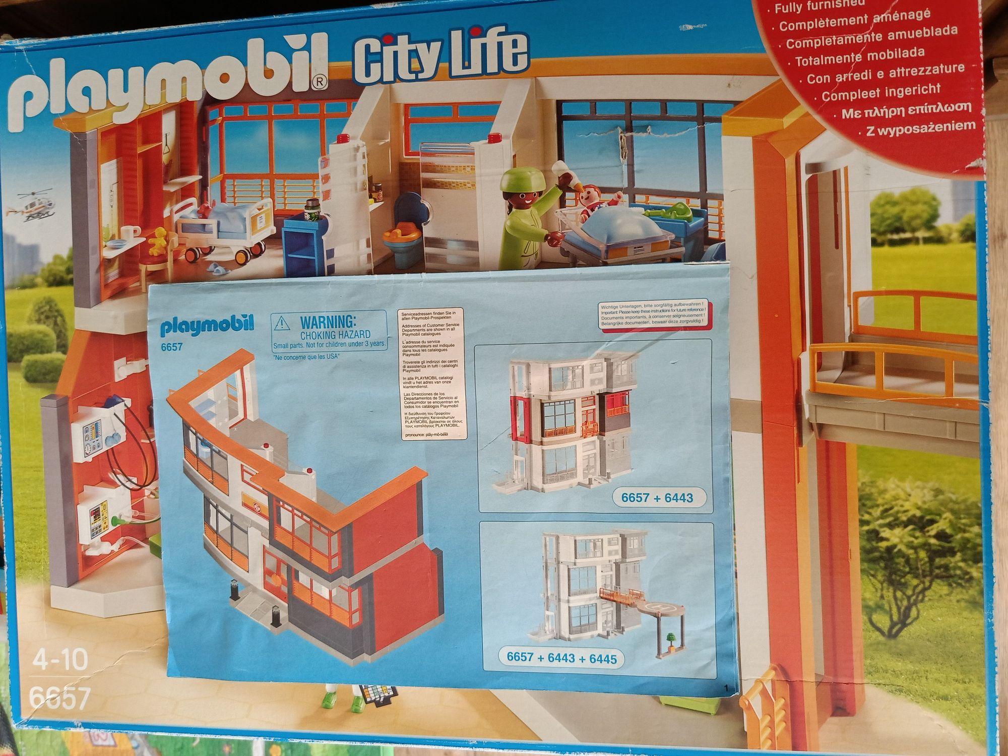 PLAYMOBIL 6657 -Szpital z windą