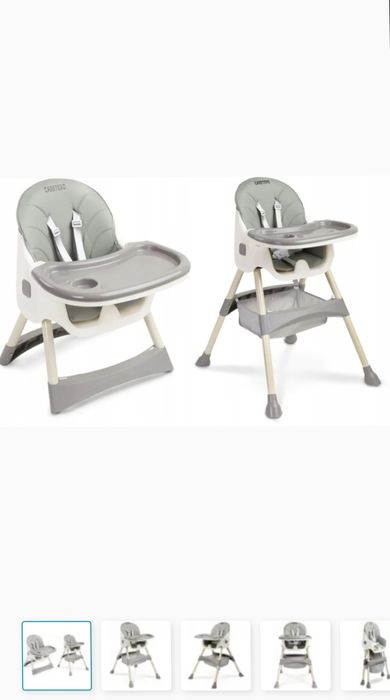 Krzesełko do karmienia Cartero Bill 2w1