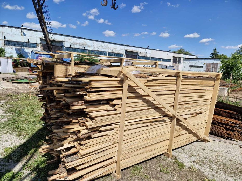 Рейка дубова дрова для опалення обрізки, горбиль