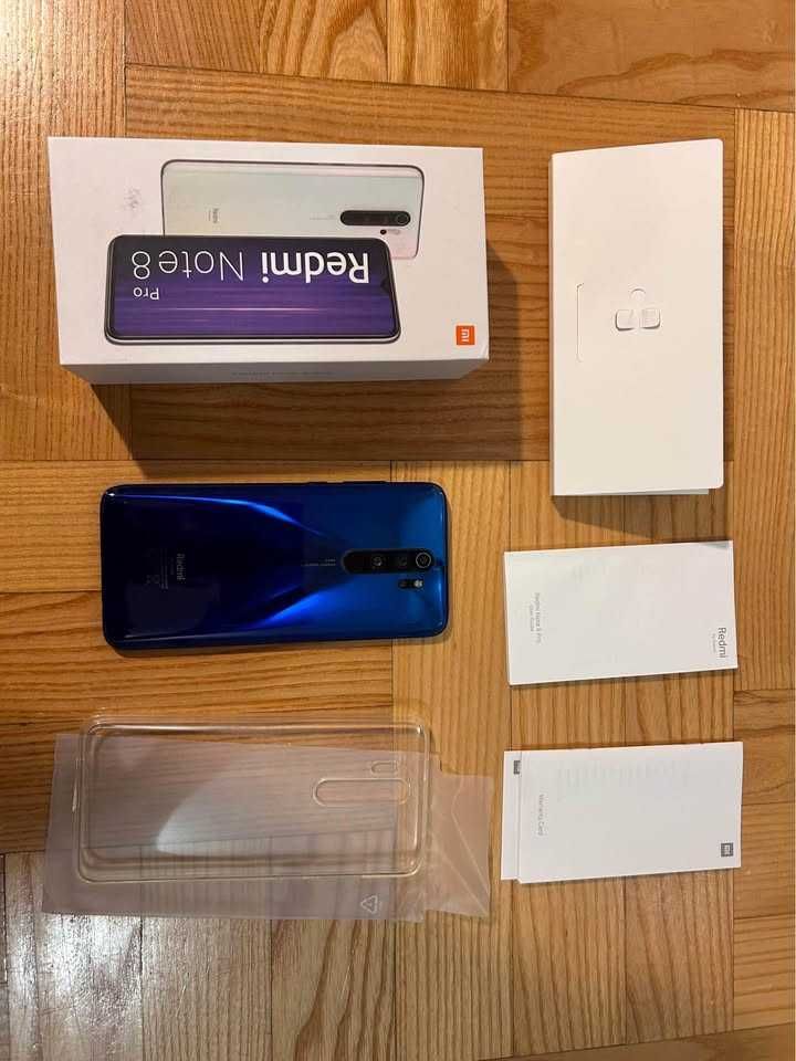 Redmi Note 8 Pro Ocean Blue 6GB RAM 128 GB ROM