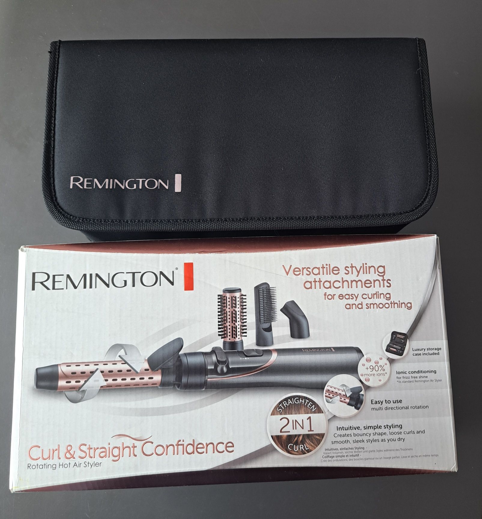 REMIGTON suszarko lokówka Remington Curl & Straight Confidence AS8606