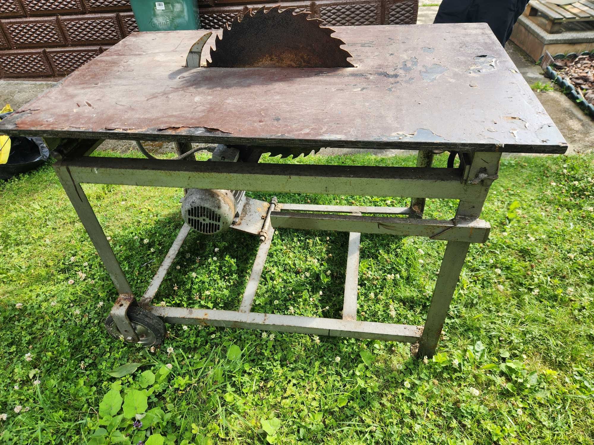 Piła stołowa, cyrkularka, pilarka tarczowa 2.2 kw siła 400V