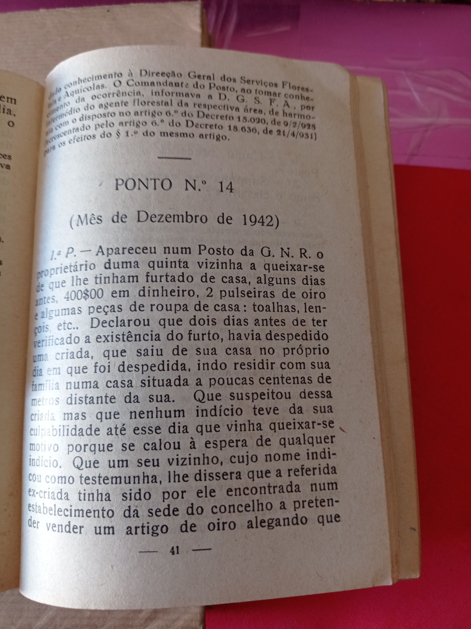Apontamentos sobre serviço policial