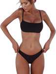 Strój kąpielowy damski, bikini brazylijskie XL
