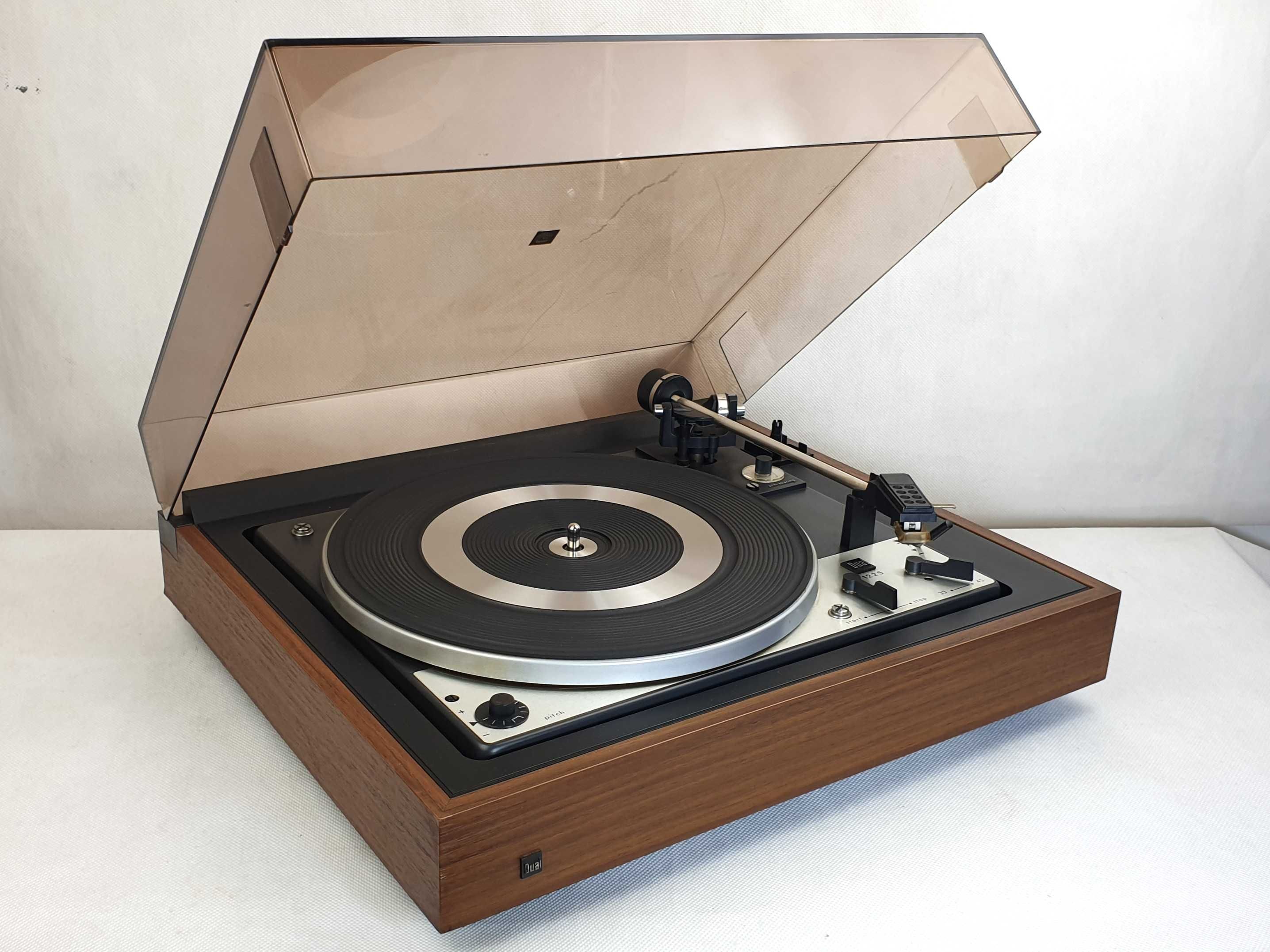 DUAL 1225 Gramofon Full Automat Vintage Loft Winyl Retro Audio