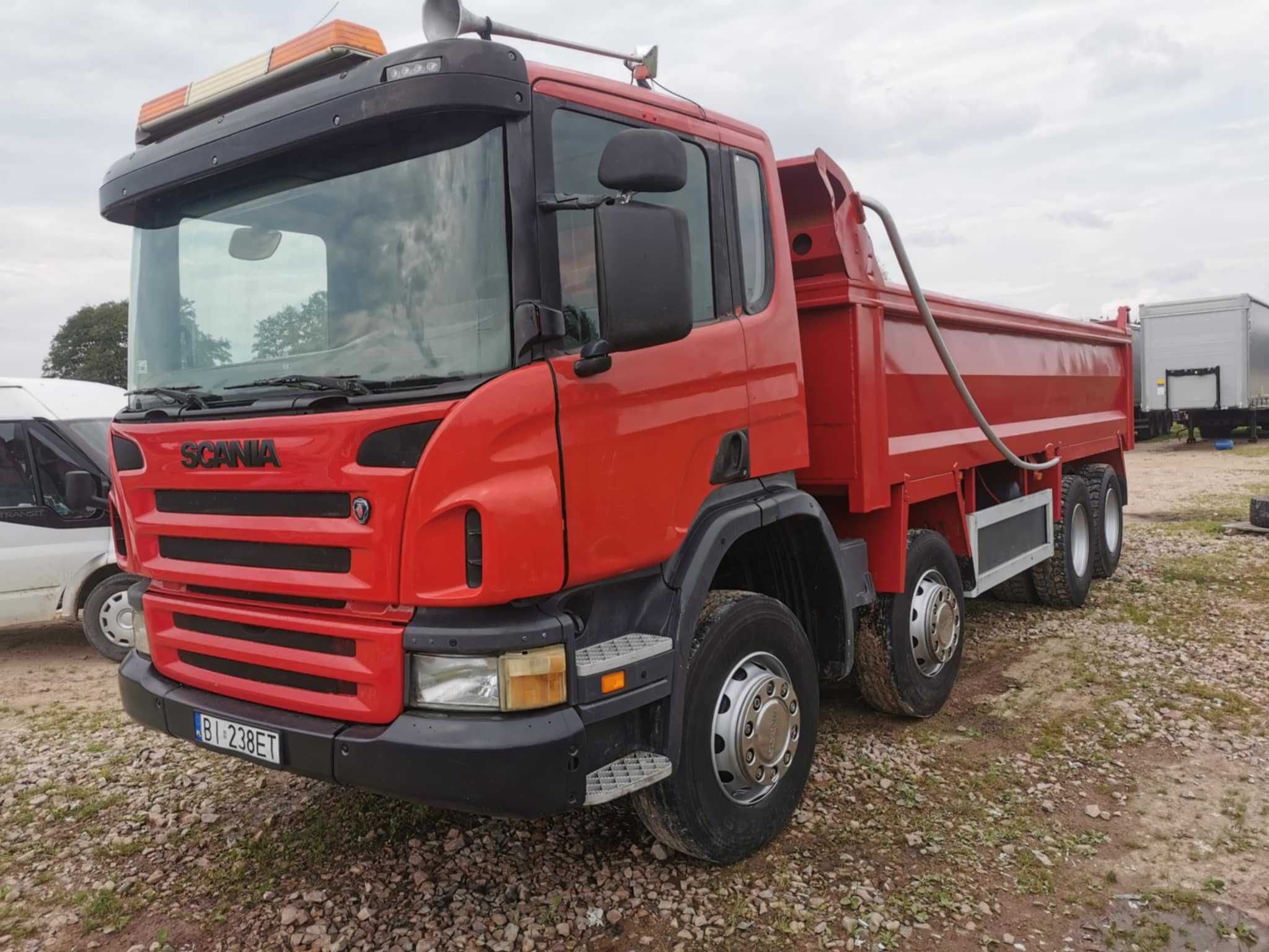 scania 360 wywrotka 4 oska czteroośka 2011r