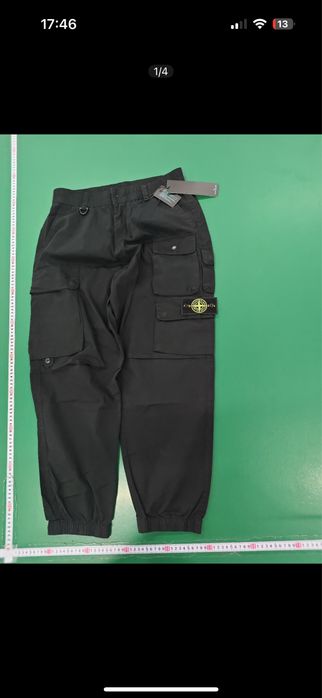 Stone Island black spodnie