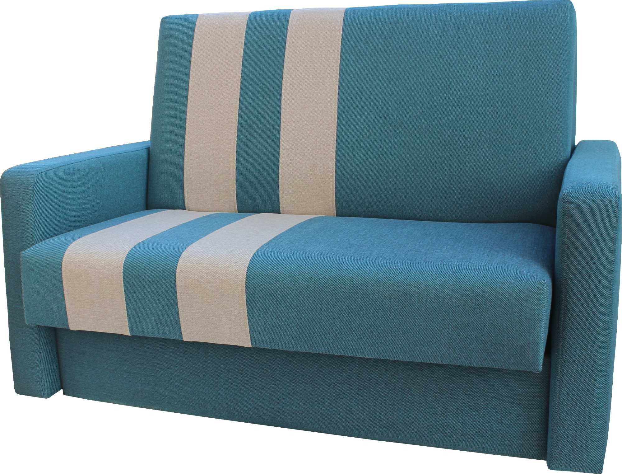 Sofa kanapa Fotel Amerykanka BORO 110 cm rozkładana SPRĘŻYNY