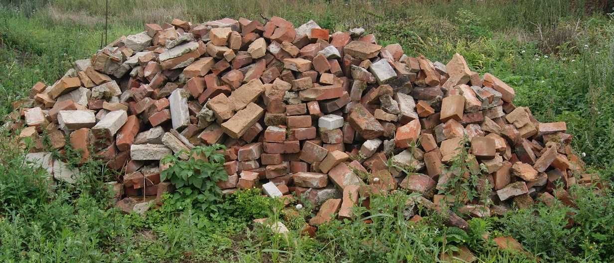 Oddam za darmo gruz ceglany