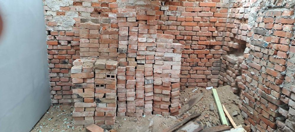 Cegła z rozbiórki