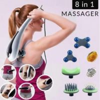 Вібраційний ручний масажер для тіла Maxtop Magic Massager 8 В 1
