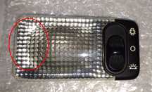 Suporte Lampada interior Citroen Berlingo/ Peugeot Compativel