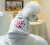 Camisola corações PET XS