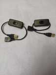 USB кабель удлинитель с выключателем комплект 2 шт