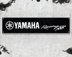 Baner plandeka 150x60cm Yamaha Racing zaoczkowany
