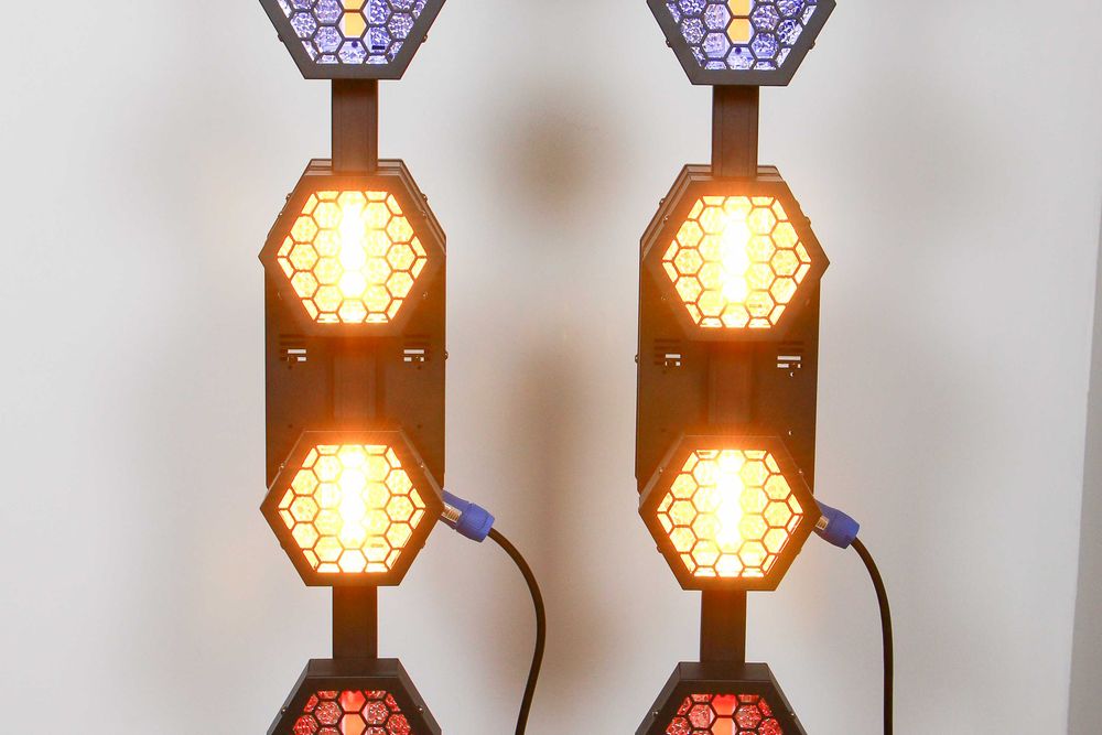 Oświetlenie sceniczne retro