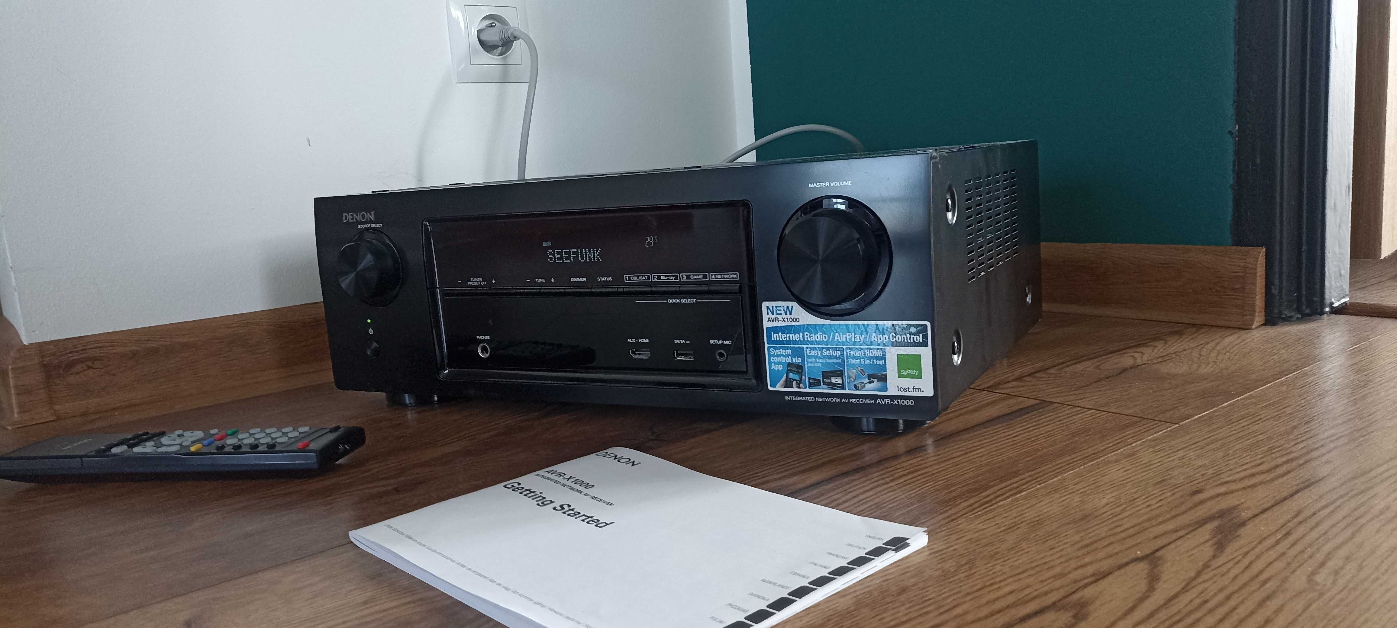 Rezerwacja r DENON AVR X1000