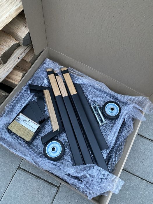 Дровник лофт,підставка для дров,візок для дров,дровник металевий