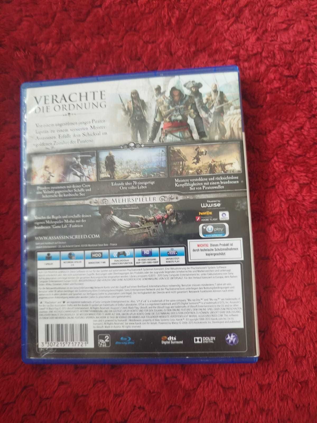 Gra na PS4 assassins creed IV