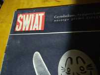 "ŚWIAT" czasopismo z 1962r.