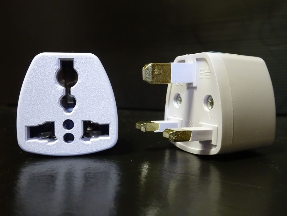 Adapter Wtyczka Przejściówka Redukcja PL / UK POLSKO - ANGIELSKA