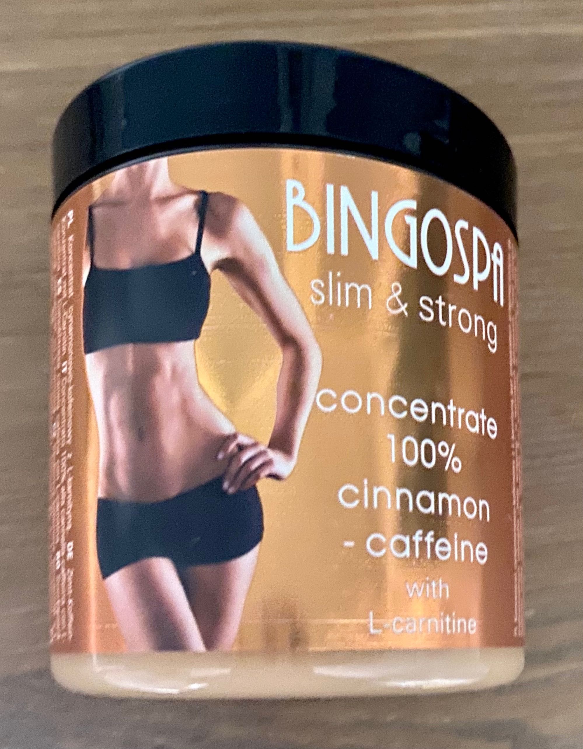 Bingospa Slim&Strong Koncentrat Cynamonowo-Kofeinowy Z L-Karnityną