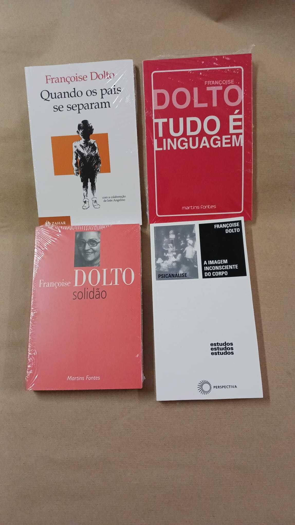 D. Winnicott, E. Roudinesco e F. Dolto - 24 livros raros de psicologia