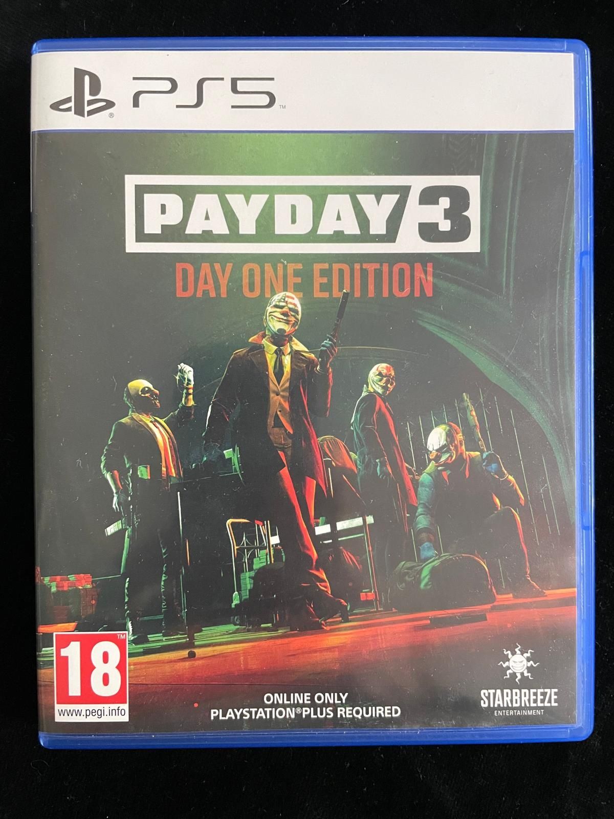 PayDay 3 PL po polsku Gra na PS5 w BDB stanie Day One Edition