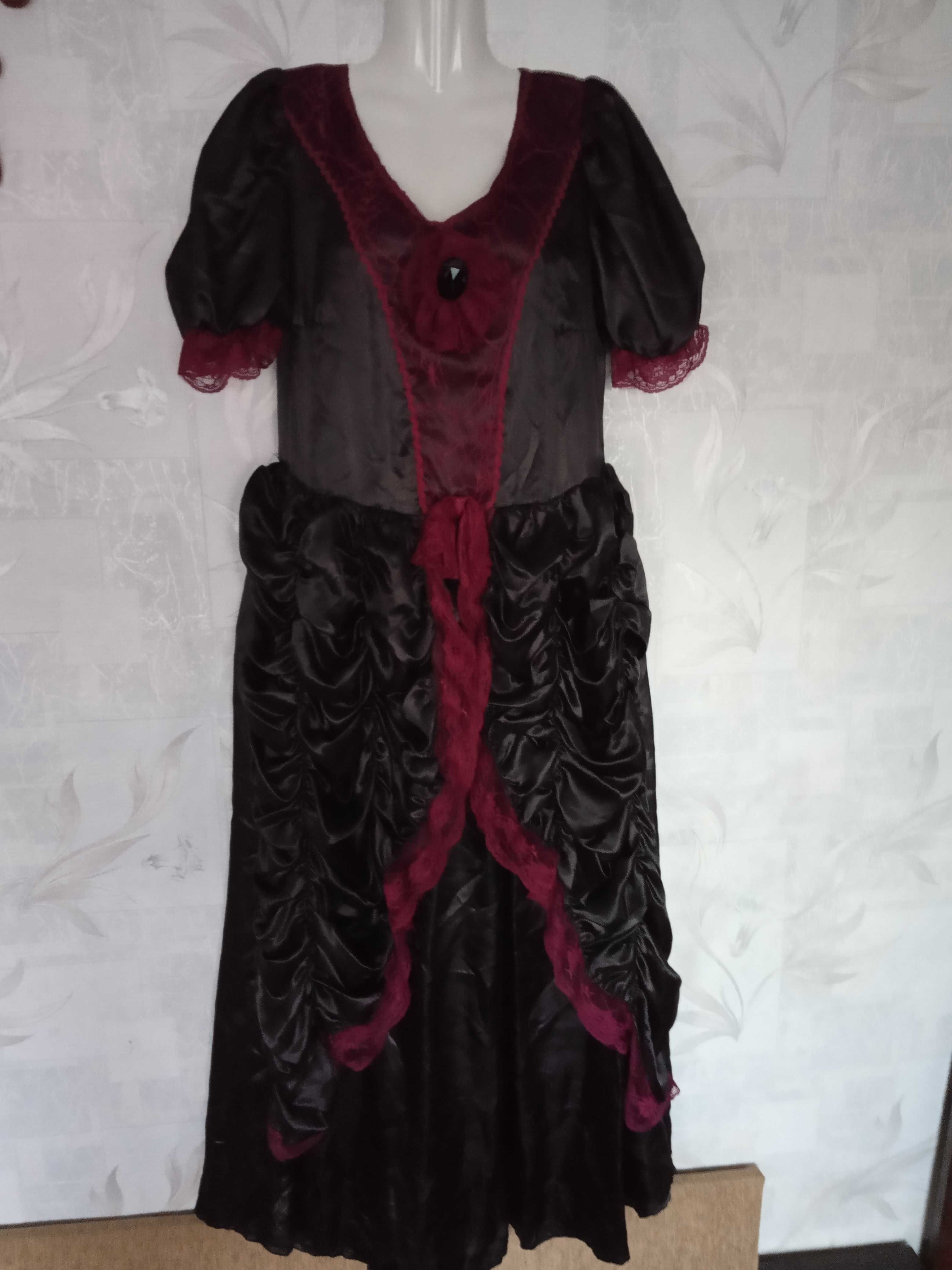 Платье костюм ведьмы колдуньи вампира королевы