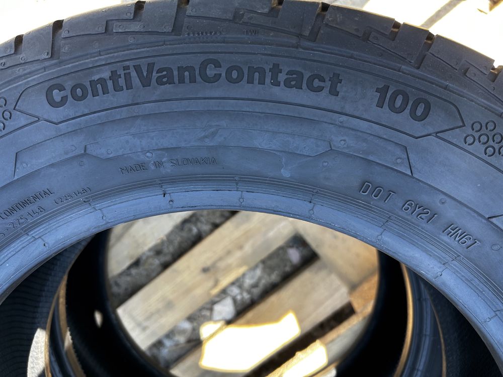 Шини Резина 195/65r16C  Continental ContiVanContact 100 як нові!