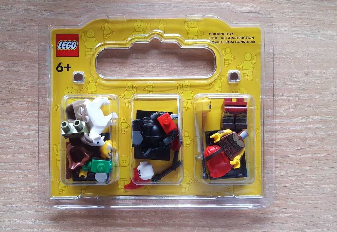 LEGO 71045 minifigurka seria 25 Pasterz Koza, Barbarzyńca i Rycerz NEW