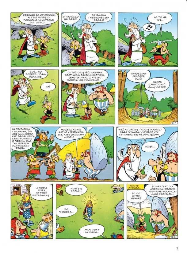 ASTERIX i OBELIX ASTERIKS złoty sierp tom 2 książka