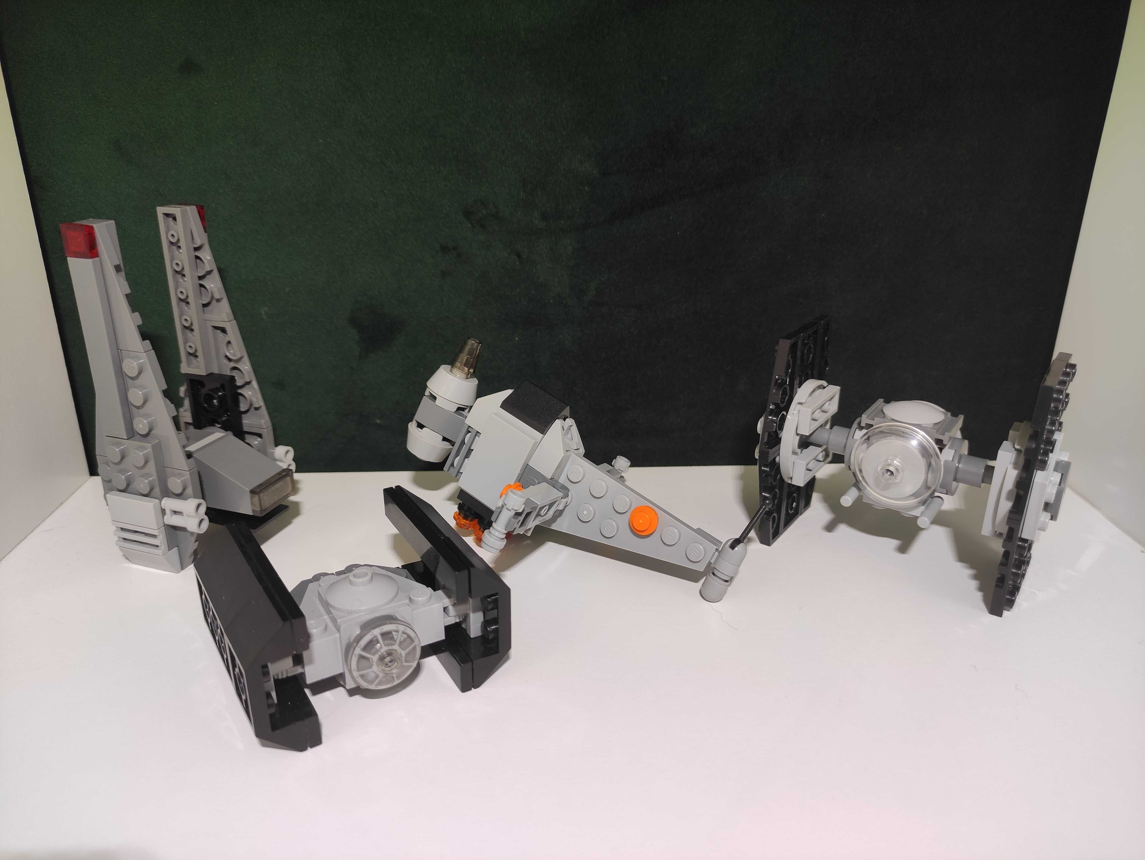 Lego Star Wars zestaw 8-miu mini statków