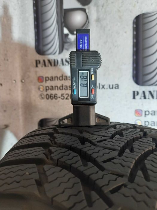 Шини 8мм 215/60 R16 KUMHO WinterCraft WP51 б/у зима склад