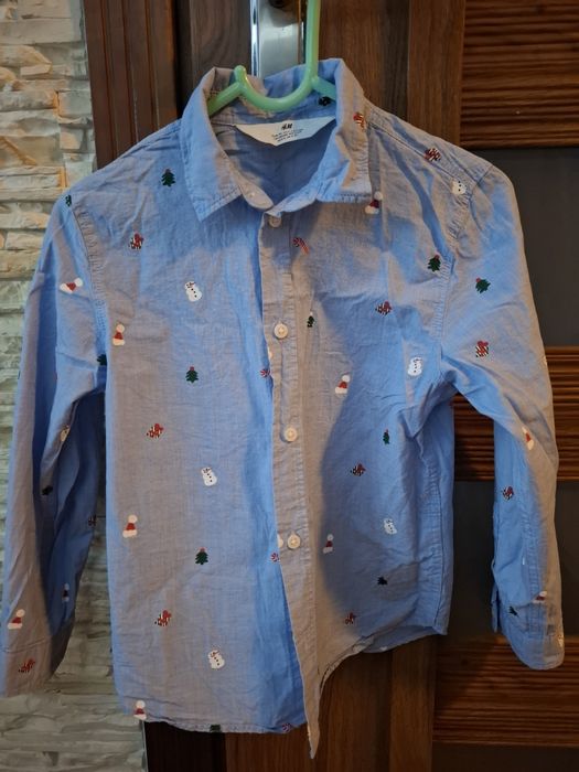 Koszula świąteczna rozmiar 116