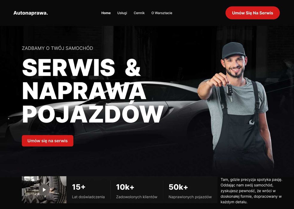 Projekt i realizacja stron internetowych www / sklepy e-commerce / SEO