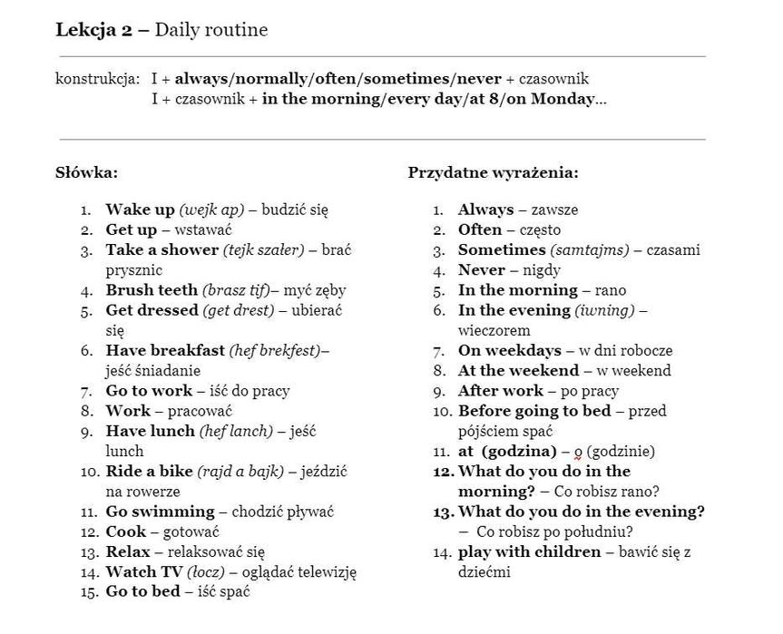 Darmowa Lekcja Angielskiego dla Dorosłych |Online|Rozmowy|Korepetycje