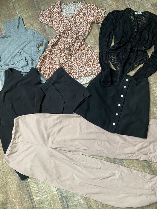 Paczka różnych ubrań • wszystkie rzeczy  są prawie nowe! Raz ubrane