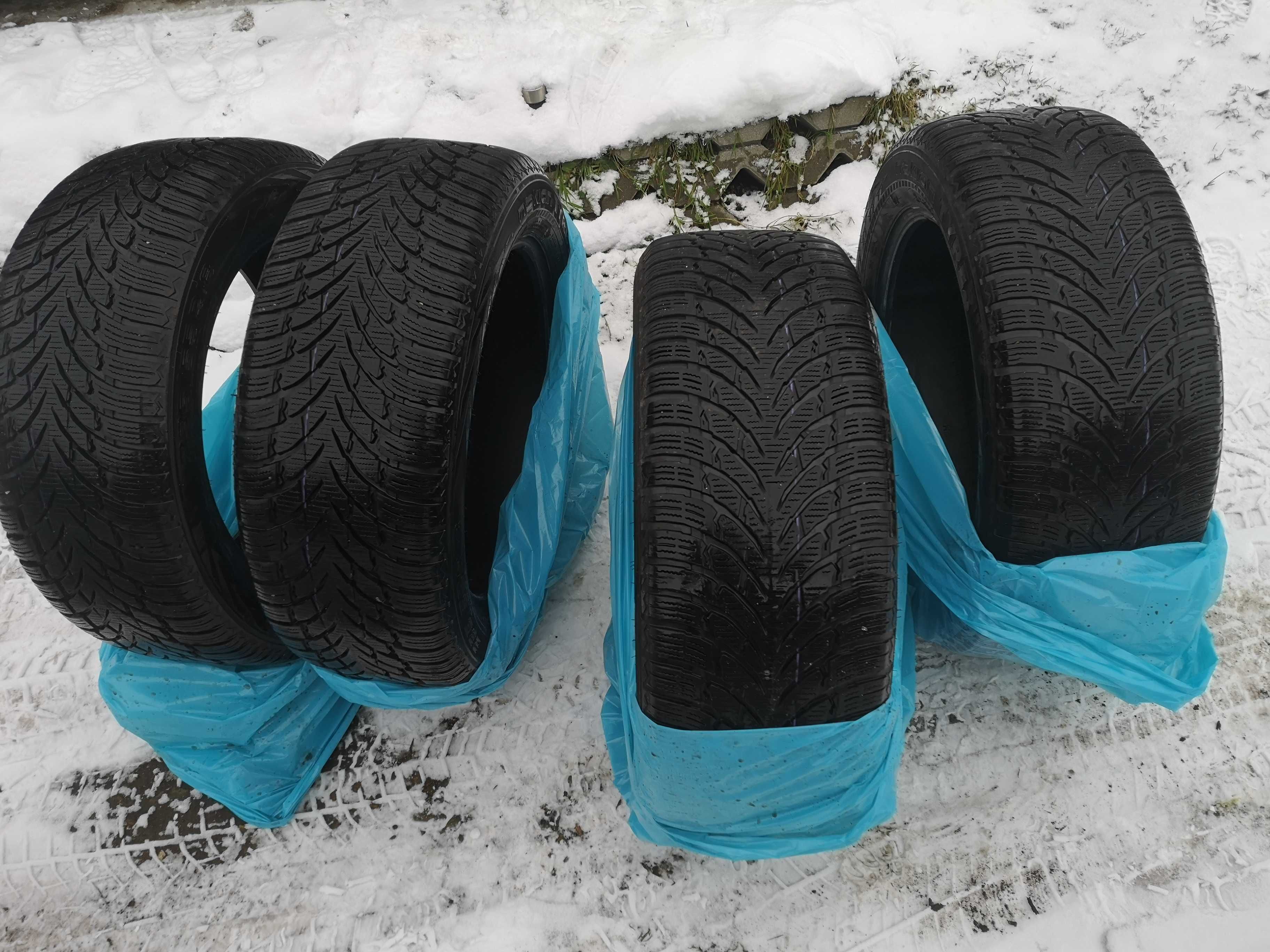 Opony nokain xl suv M/S 235/55/R18 ładne 6mm