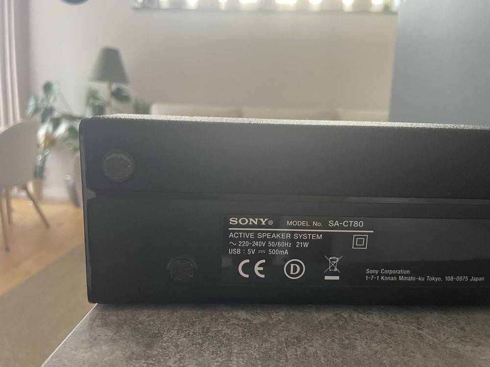 Soundbar Sony czarny