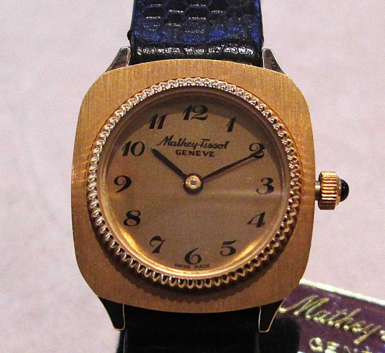Antigo Relógio de Senhora MATHEY-TISSOT Mov. Mec. NOVO Stock Antigo